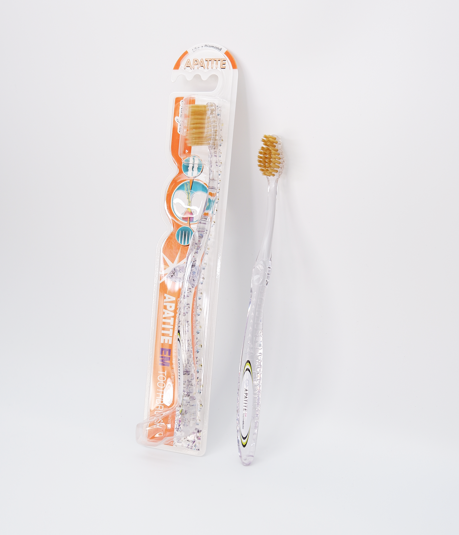 Toothbrush APATITE nano gold